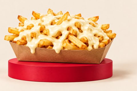 Frites fromagère