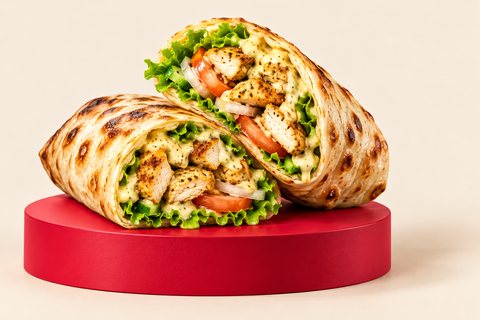 Naan Escalope