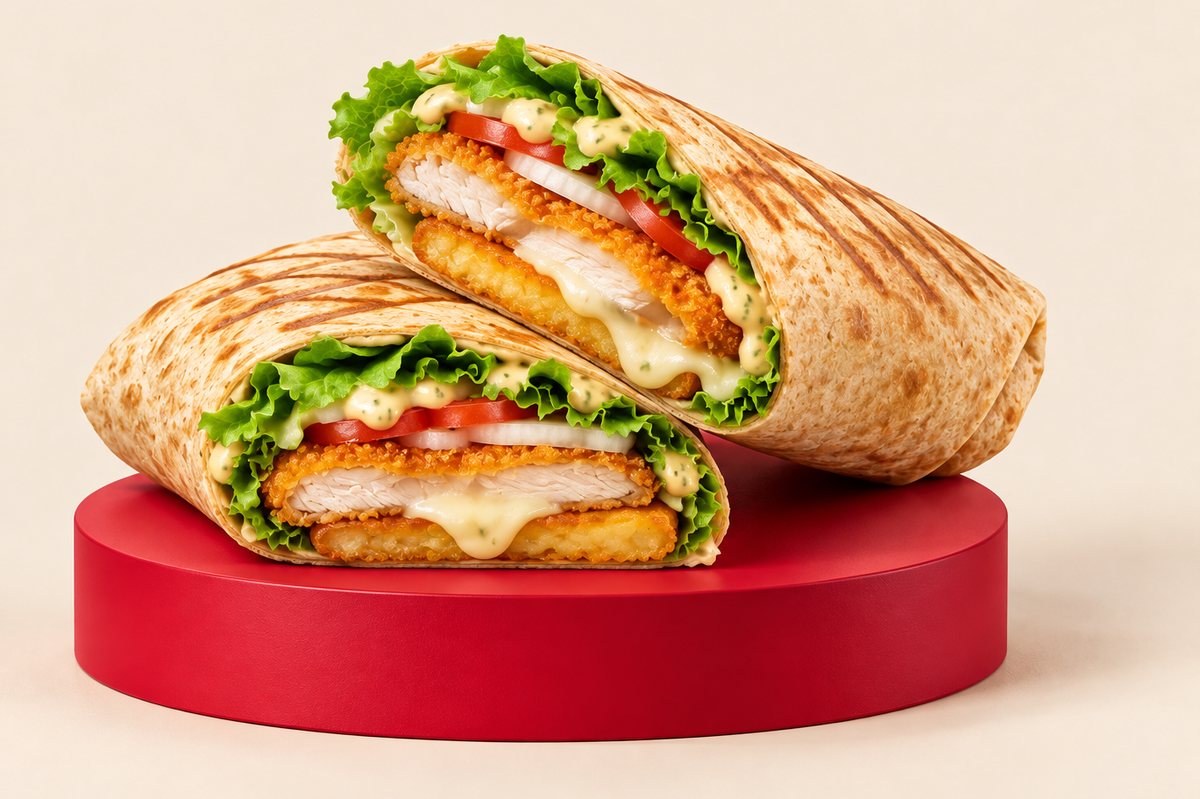 Wrap Mozza Batata